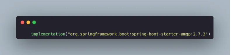 spring boot starter dependency